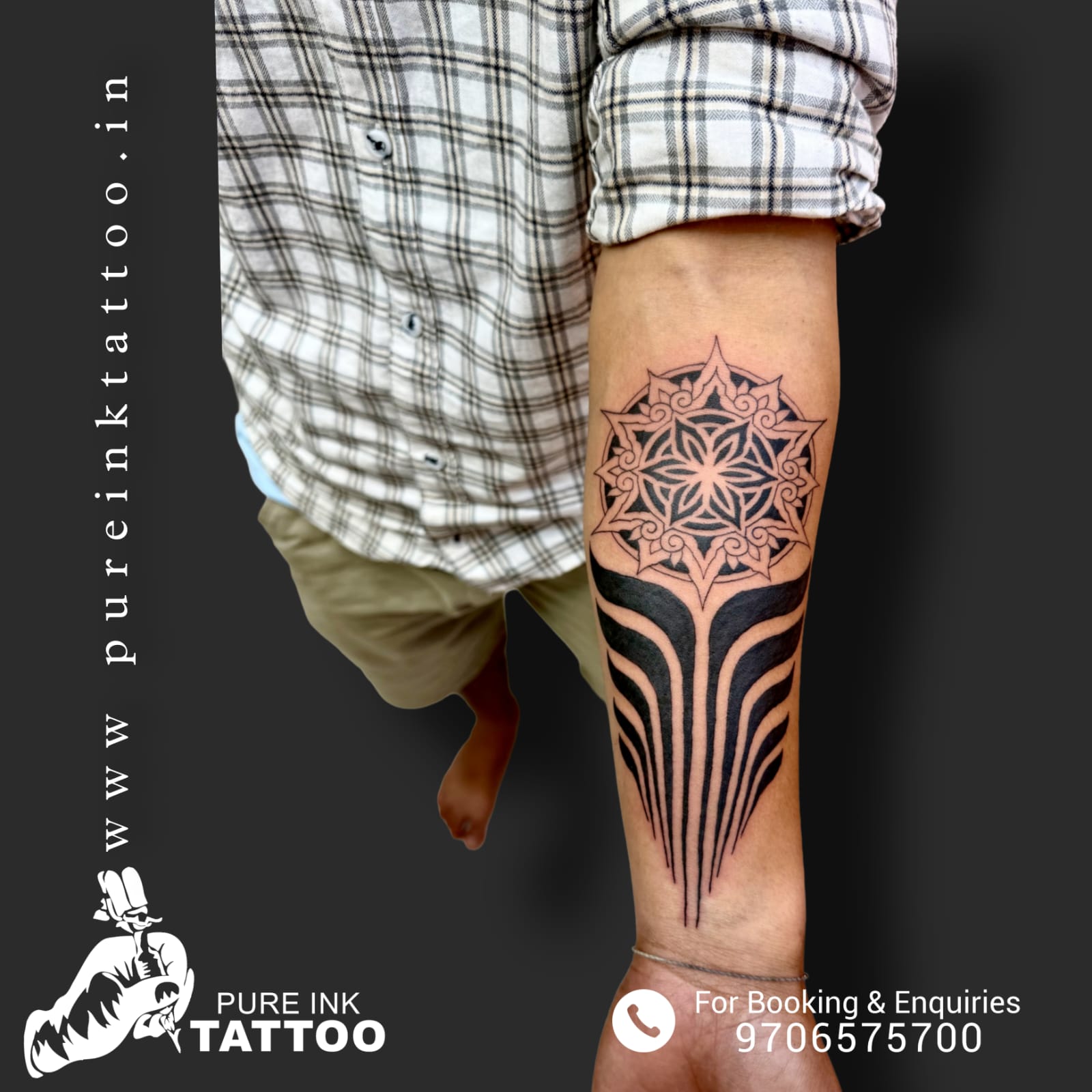 Constellation Map Tattoo by Kaushik Das
